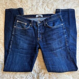 Naked & Famous Denim Men's Slim Jeans - Dark Blue